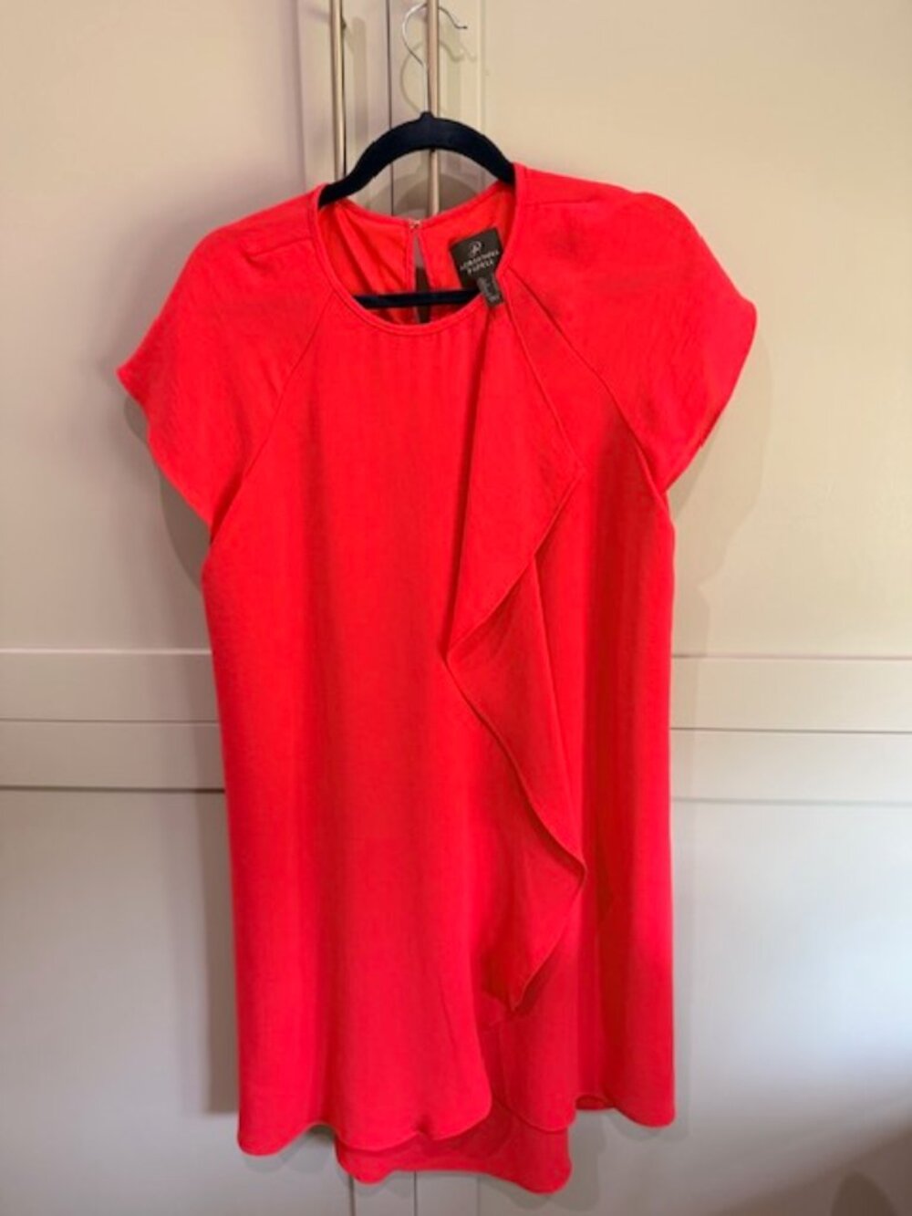 Adrianna Papell Dress, Red, Size 8